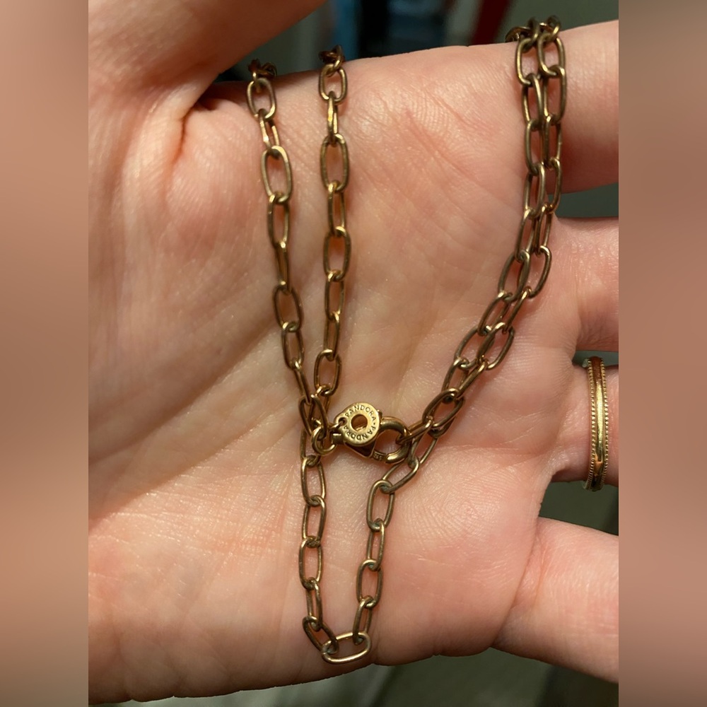 Pandora Rose Gold Chain Necklace